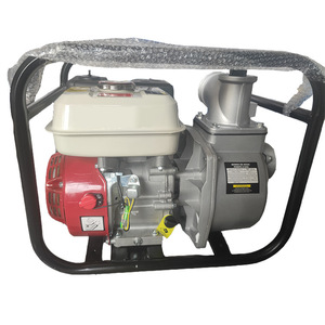 Bomba de agua autocebante de gasolina de 3 pulgadas con cuerpo de aluminio portátil para riego agrícola - Product Image 1