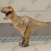 Costume de dinosaure animatronique à jambes cachées pour parcs, attraction Velociraptor, costume de dinosaure personnalisé
