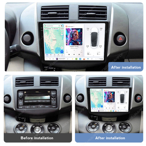 MEKEDE DUDUAUTO 7870 Gps Navigation 2k Écran 12 + 512GB Car-play Android Auto BT5.0 4G WiFi pour <span class=keywords><strong>Toyota</strong></span> <span class=keywords><strong>RAV4</strong></span> 2005-2013 - Product Image 2
