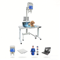 Máquina Portátil de Rayos X Veterinaria de Alta Frecuencia, Reutilizable, con Pantalla Táctil, Certificación CE ISO, 110V/220V, para Equinos y Animales Grandes, Móvil, 5KW de Potencia