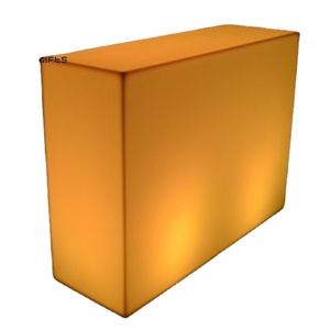 Bàn Quầy Bar Cao Phát Sáng Chống Thấm Nước Bàn Ăn Buffet Dài Hẹp - Product Image 1