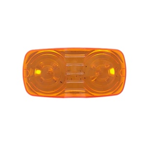 10 Sombrero de paja de alta calidad LED Camión Remolque Marcador lateral Liquidación Indicador de iluminación Luces ámbar Tasa IP67 - Product Image 1