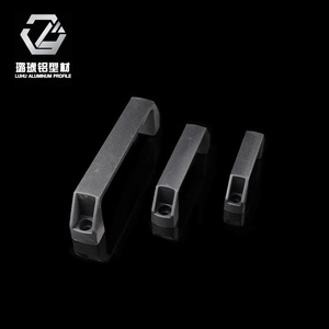 Manija de Perfil de Aluminio Luhu de 120 mm, Manija de Nylon Industrial para Puertas y Ventanas - Product Image 1