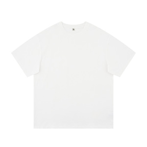 Camiseta de algodón 100% personalizada al por mayor, de gran tamaño, unisex, transpirable, de secado rápido, informal, para hombre - Product Image 2