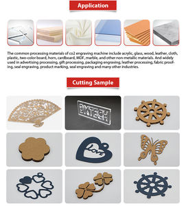 新しいデザインの自動給餌小型CCDカメラポジショニングモデルCo2レーザー切断/彫刻機 - Product Image 5