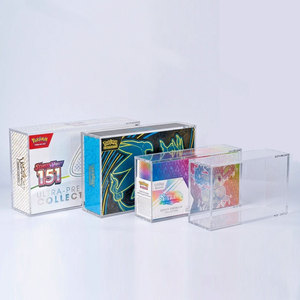 Boîte en acrylique anti-poussière pour collection ultra premium <span class=keywords><strong>Pokémon</strong></span> 151 avec résistance aux UV, boîte en acrylique UPC 151 avec couvercle magnétique N52 - Product Image 2