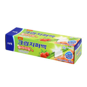 SLIDING ZIPPER <b>BAG</b> 21cm*19cm*15pcs(RRP)N Resealable Freezer <b>Storage</b> <b>Bags</b> for Kitchen Refrigerator Packing and Organization - Product Image 4