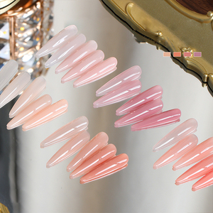 AILANUO Juego de 30 colores Pure Desire Peach Oolong Series, Jade nude Pink, productos de esmalte de uñas de gel personalizados basados en muestras - Product Image 2