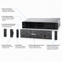 Dell PowerVault ME5084 Storage Array 84 Bay Dual Active Controller Rakitan Rak Penyimpanan Jaringan
