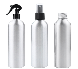 Botella de <span class=keywords><strong>aluminio</strong></span> cosmética recargable de Metal loción de embalaje vacío personalizada con tapa de rosca - Product Image 6