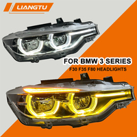 LIANGTU Nouveaux phares LED 12V pour F30/F35/F80 328i 2013-2018 6000K Plug & Play