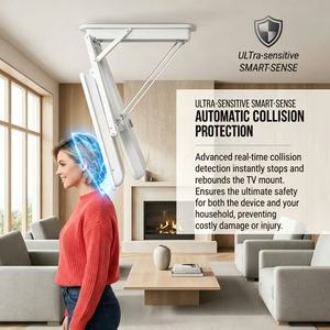 <span class=keywords><strong>Support</strong></span> de télévision électrique motorisé pour plafond, <span class=keywords><strong>support</strong></span> de télévision escamotable pour salle de conférence et bureau - Product Image 2