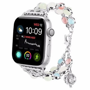 <span class=keywords><strong>Bracelet</strong></span> de rechange en métal lumineux pour <span class=keywords><strong>Apple</strong></span> <span class=keywords><strong>Watch</strong></span>, pour Iwatch, <span class=keywords><strong>bijoux</strong></span>, tendance, nouvelle collection - Product Image 6