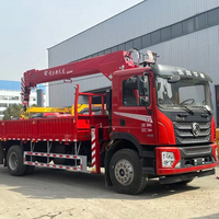 Nouvelle petite grue montée sur camion avec moteur Yuchai Garantie de 2 ans Capacité de 4200 kg