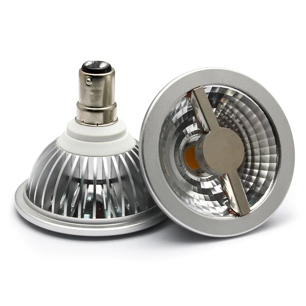 CE RoHS 7W COB B15/Ba15d/GU10 AR70 Lampu LED