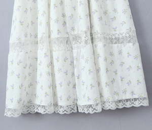 QSY 2025 estampado floral Color blanco correa de espagueti <span class=keywords><strong>Cas</strong></span> Al moda señoras vestido largo Slip - Product Image 4
