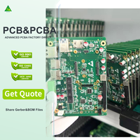 Service d'assemblage de circuits imprimés (PCB) personnalisés à base d'aluminium à montage rapide, conformes RoHS, pour l'électronique automobile et les tableaux de bord de véhicules