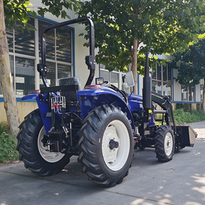Mini-tracteur agricole CE 4x4 de 25 à 50 CV avec chargeur frontal, moteur diesel compact, machines de jardinage - Product Image 3