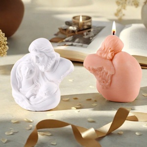 แม่พิมพ์ซิลิโคนรูปครอบครัวสามคน TangChu สำหรับทำเทียนรูปครอบครัว ของที่ระลึกที่มีเอกลักษณ์ และสร้างความทรงจำอันล้ำค่า - Product Image 2