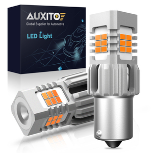 Bombillas LED Ámbar 1156 BA15S para Intermitentes, Sin Errores de Hiperflash - Product Image 1
