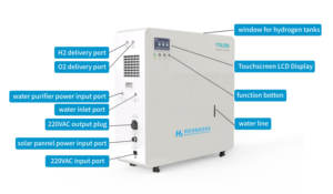 99.999% Générateur d'hydrogène pur Bouteille d'hydrogène certifiée CE Générateur d'hydrogène de secours pour tours de télécommunication - Product Image 6