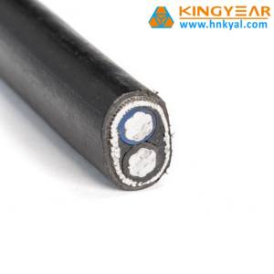 Câble concentrique 0.6/1kv XLPE isolé 2X8 AWG utilisé pour le réseau de distribution d'énergie Câble concentrique de haute qualité - Product Image 5