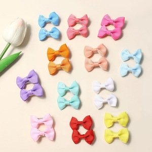 Maltese Top <b>Hair</b> Accessory Solid Color 4cm Mini <b>Bow</b> <b>hair</b> Clip Pet <b>Hair</b> Clip for Long Haired <b>Dogs</b> - Product Image 5