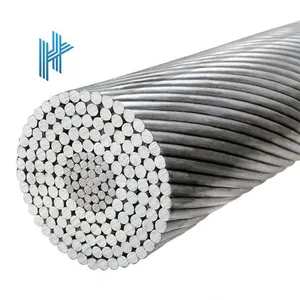Almanlar boyutları DIN EN 50182 ACSR kablo alüminyum iletken çelik takviyeli iletken çelik askı