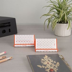 Office <b>Desktop</b> Business Card Display Holder <b>Desktop</b> Name Card <b>Organizer</b> Capacity 50 Cards Holder - Product Image 3