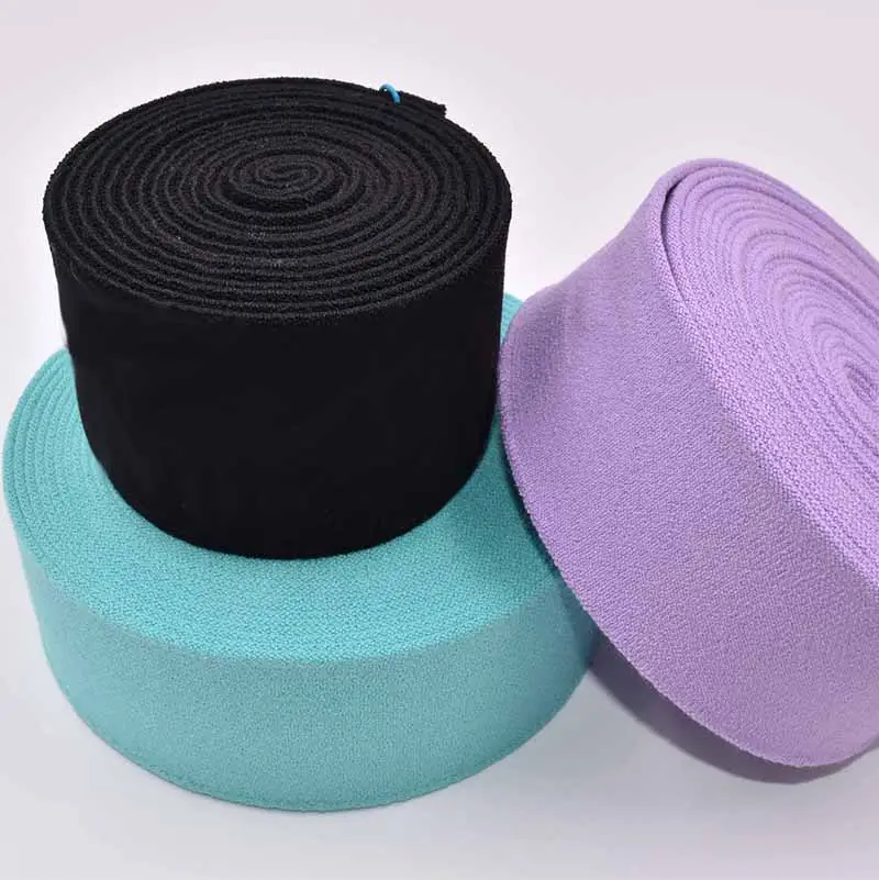 Großhandel hochwertiger elastischer Nylon-BH jacquard elastisches Band individuell gewebtes Band Band Riemenband für Unterwäsche