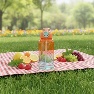 24OZ 32OZ 700ML 1000ML 1L Customized Logo <b>Drinking</b> Scent Fruit Flavor Flavored PlasticWater <b>Bottle</b> for School - Product Image 2