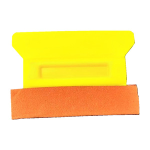 Car Wrap <b>Squeegee</b> Yellow Deerskin Magnet Soft Edge For Window Tinting Film Application - Product Image 2