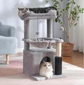 Rascador de Sisal para <span class=keywords><strong>Gatos</strong></span> <span class=keywords><strong>Grandes</strong></span>, Estilo Moderno, de Madera Resistente, Extra Grande, de Lujo, Personalizado por el Fabricante OEM, el Más Vendido - Product Image 1