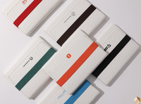 Coffret Cadeau Promotionnel de Luxe pour la Fête des Pères : Carnet Personnalisé Gaufré et Batterie Externe 10000mAh à Charge Rapide – Idéal pour les Promotions d'Entreprise
