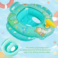 Bouée flottante autonome pour bébés, gonflable en PVC, pour le bain des tout-petits et les cours de natation des enfants Hoyu HY0030 90x75.6cm