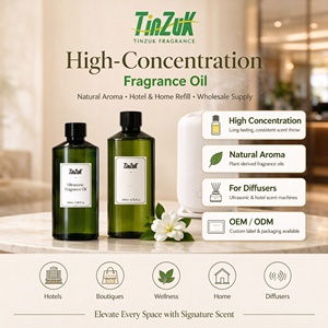 น้ำมันหอมระเหยจากพืช TINZUK แบบอัลตราโซนิก ไม่ทำให้เครื่องกระจายกลิ่นอุดตัน กลิ่นหอมติดทนนาน สำหรับเครื่องกระจายกลิ่นหอม กลิ่นหอมแบบกำหนดเอง น้ำมันหอมสำหรับโรงแรม - Product Image 1