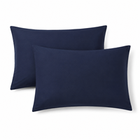 Housse de coussin personnalisée en polyester brossé avec fermeture enveloppe, installation facile, approvisionnement direct usine