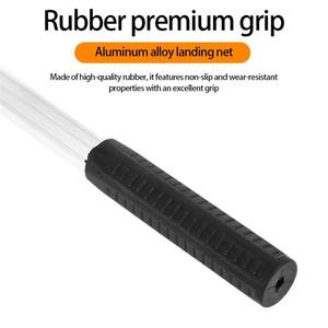 Épuisette triangulaire portable, cadre en alliage d'aluminium pliable - Product Image 2