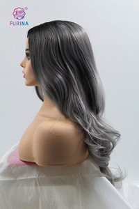 Europeo cosplay <span class=keywords><strong>parrucca</strong></span> ombre lungo di alta temperatura della fibra dei capelli onda naturale parrucche sintetiche <span class=keywords><strong>per</strong></span> le giovani ragazze - Product Image 6