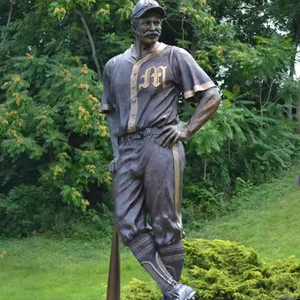 Escultura de bronce de <span class=keywords><strong>Jackie</strong></span> <span class=keywords><strong>Robinson</strong></span>, la legendaria estrella del béisbol - Product Image 1