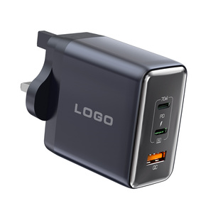 อะแดปเตอร์ชาร์จ GaN 70W 3 พอร์ต PD USB-C ใช้ได้กับโ<span class=keywords><strong>ท</strong></span>รศัพ<span class=keywords><strong>ท</strong></span>์ แล็ป<span class=keywords><strong>ท</strong></span>็อป แท็บเล็ต และอุปกรณ์อิเล็ก<span class=keywords><strong>ท</strong></span>รอนิกส์ - Product Image 5