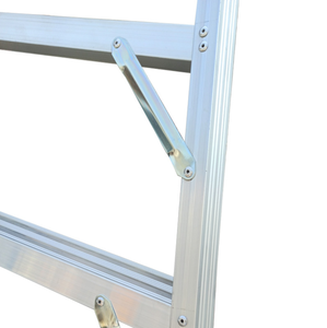 8 escalones 2,4 metros Chile Aluminio Trípode Recolección de frutas Cereza Escalera Huerto Cosecha Escalera - Product Image 6