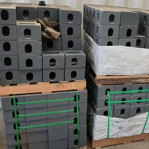 Доставка стандартных блоков для установки угловых стоек контейнеров iso 1161
