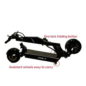 Factory Wholesale 72V Dual Motor Adult <b>E</b> <b>Scooter</b> 30Ah 40Ah Long Range 60-120km 11 Inch NFC Start App Setting <b>Scooter</b> - Product Image 2