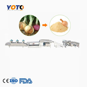 Ligne de production de poudre d'oignon, équipement de séchage d'oignon, machine de nettoyage, de découpe et de séchage d'oignon - Product Image 1