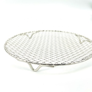 Tùy Chỉnh Thép Không Gỉ Đúc Sắt BBQ Nướng Tấm Đồng Bằng Dệt Nấu Ăn Lưới Lưới Lưới Dệt Cắt Hàn Chế Biến - Product Image 3