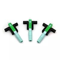 Venta caliente FTTH Fibra Óptica Conector rápido APC UPC Conector de cable