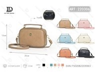 Borsa a Tracolla Quadrata da Donna in Microfibra Sintetica per Uso Quotidiano in Tutte le Stagioni - Product Image 1