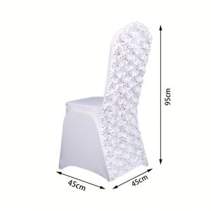 Housses de chaise et nappes en spandex à motif floral rose pour décoration d'événements de mariage – Vente en gros usine à prix abordable - Product Image 2