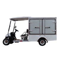 Camion frigorifique isolé, voiturette de golf électrique de luxe à 2 places